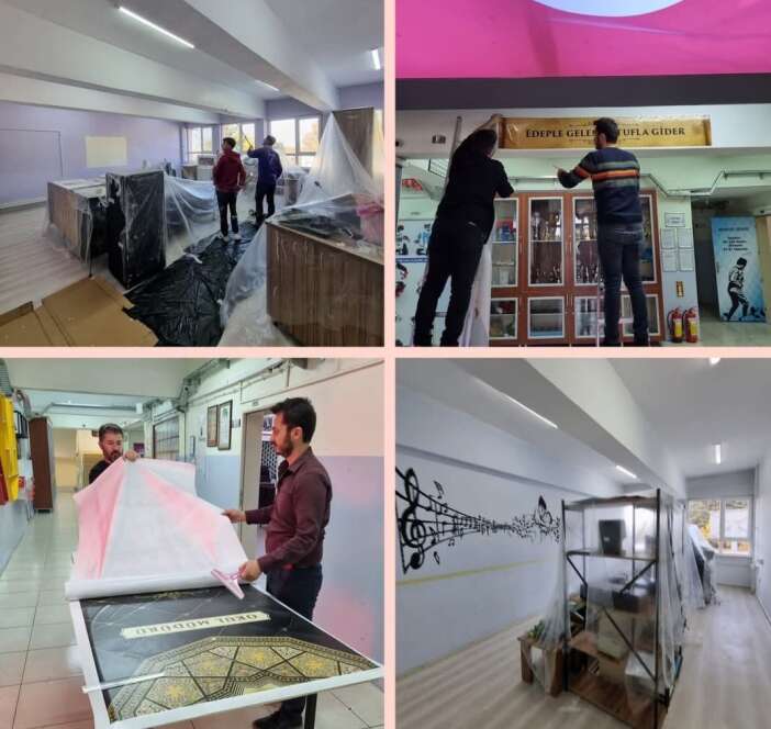 konyanin-okullari-ogrencilerle-guzellesiyor