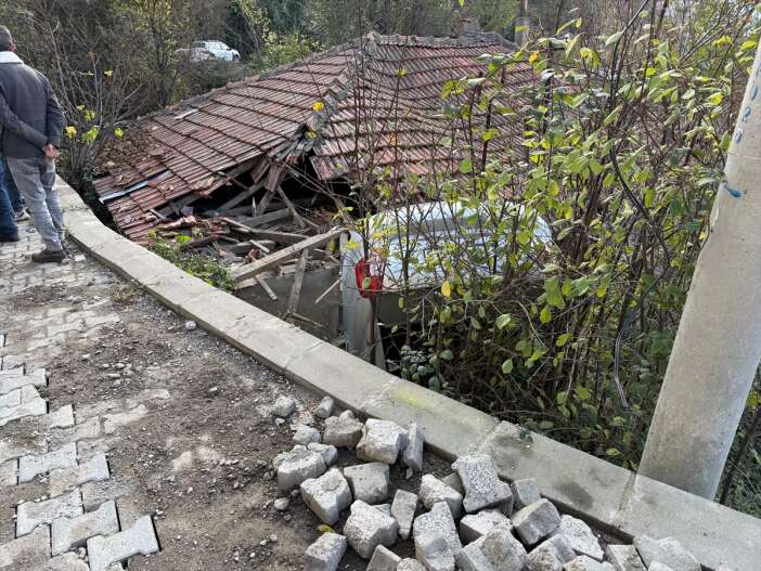 evin-catisina-otomobil-dustu