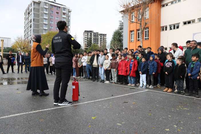 konya-buyuksehir-ozel-cocuklari-afetlere-karsi-hazirladi