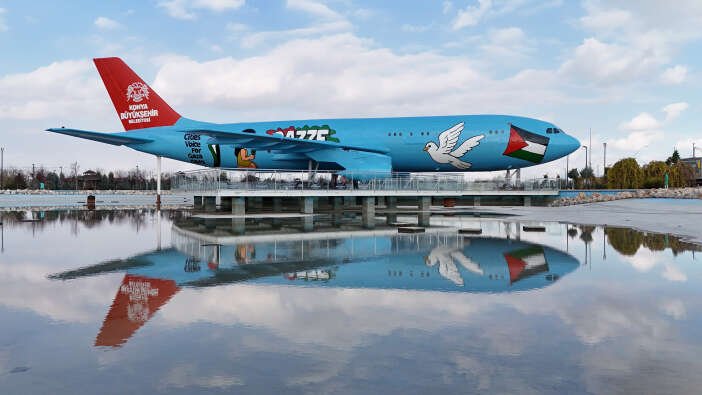 konyaya-gelenleri-gazze-ucagi-karsilamaya-basladi