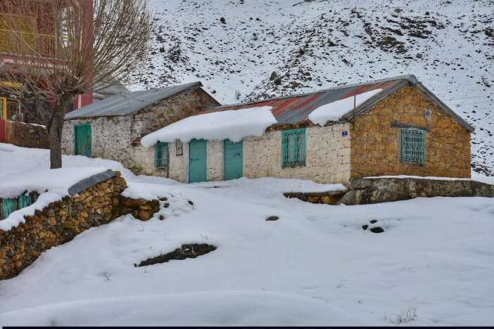 konya-bozkira-bagli-hisarlik-yaylasi-kar-yagisi