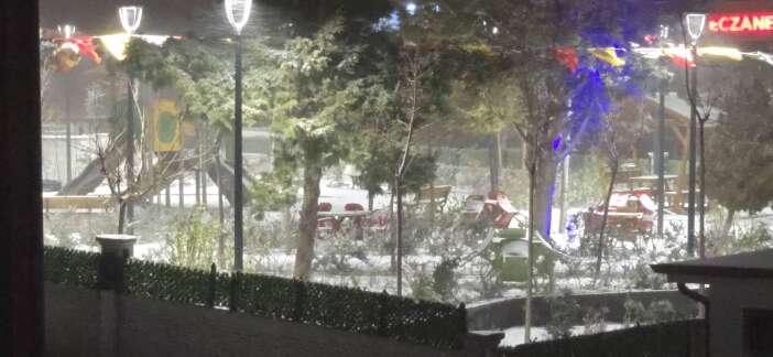 konya-yunak-kar-yagisi