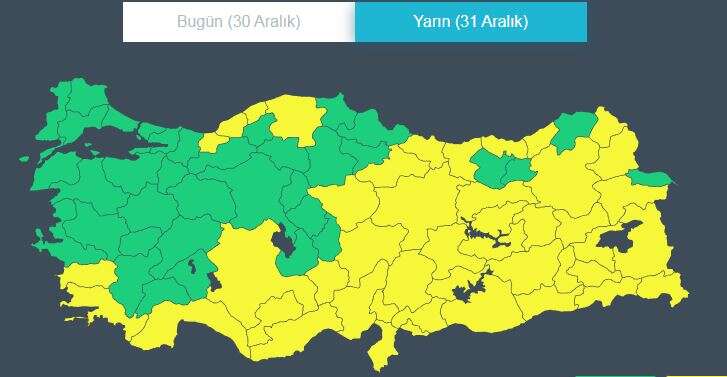konya-sari-kodlu-uyari