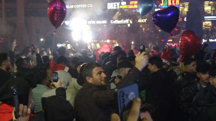 konyada-bir-grup-yeni-yila-boyle-girdi