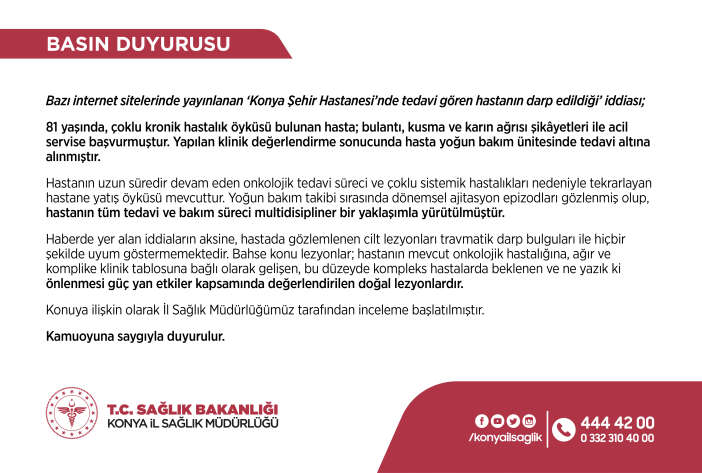 konya-sehir-hastanesi-darp-iddiasi-il-saglik-mudurlugu-aciklama-yapti