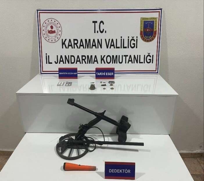 yer-karaman-420-adet-fosil-ele-gecirildi