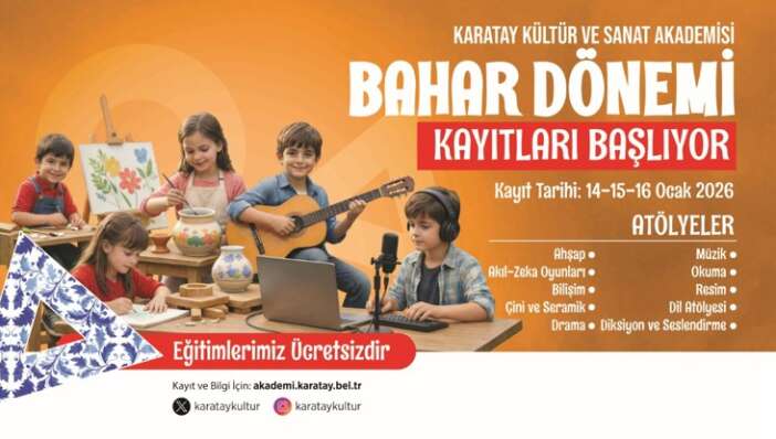 konyada-karatay-kultur-ve-sanat-akademisi-kayitlari-basliyor