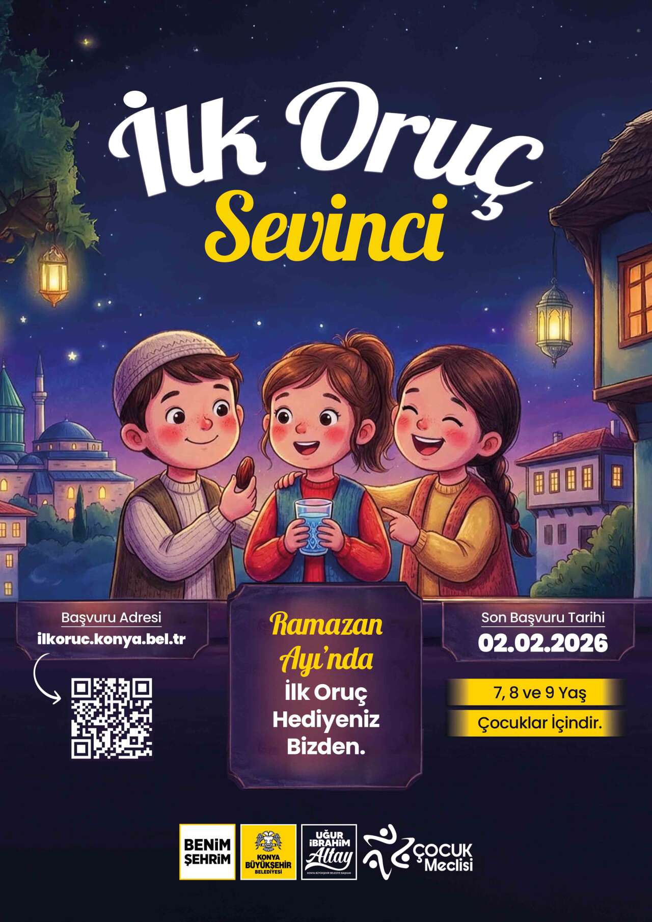 konya-buyuksehir-cocuklara-oruc-hediyesi-verecek