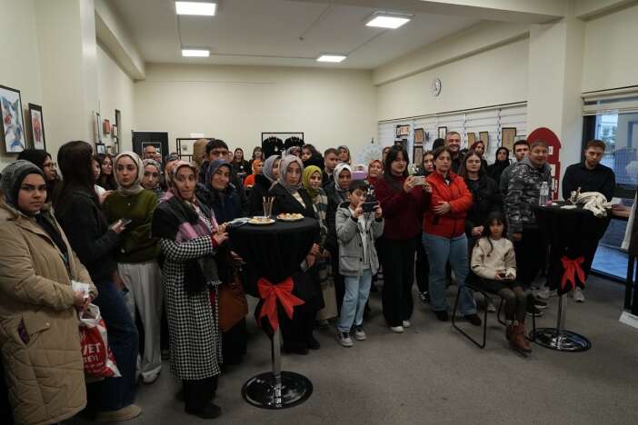 konyada-lima-ogrencilerinin-eserleri-sergilendi