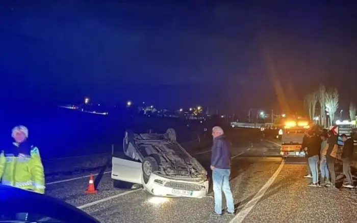 konyada-ayni-noktada-pes-pese-kaza