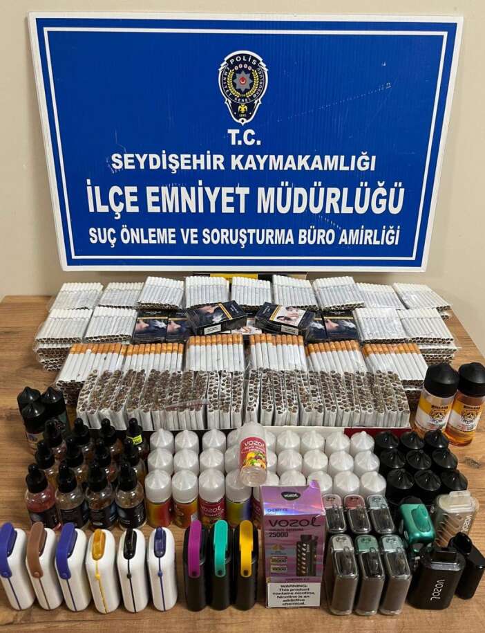 konyada-cocuklara-bandrolsuz-tutun-ve-elektronik-sigara-satanlar-yakalandi