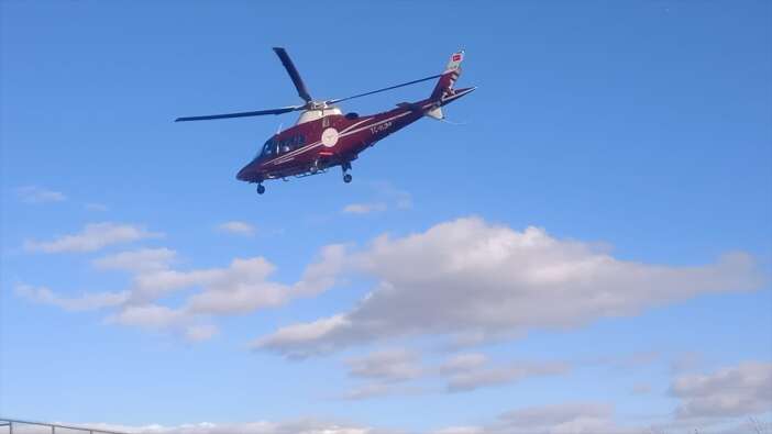 konyada-hava-ambulansi-kalp-krizi-geciren-hasta-icin-havalandi