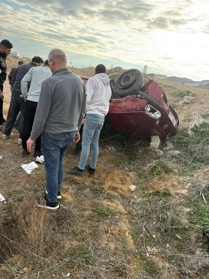 konyada-yabanci-plakali-otomobil-takla-atti-surucu-agir-yarali