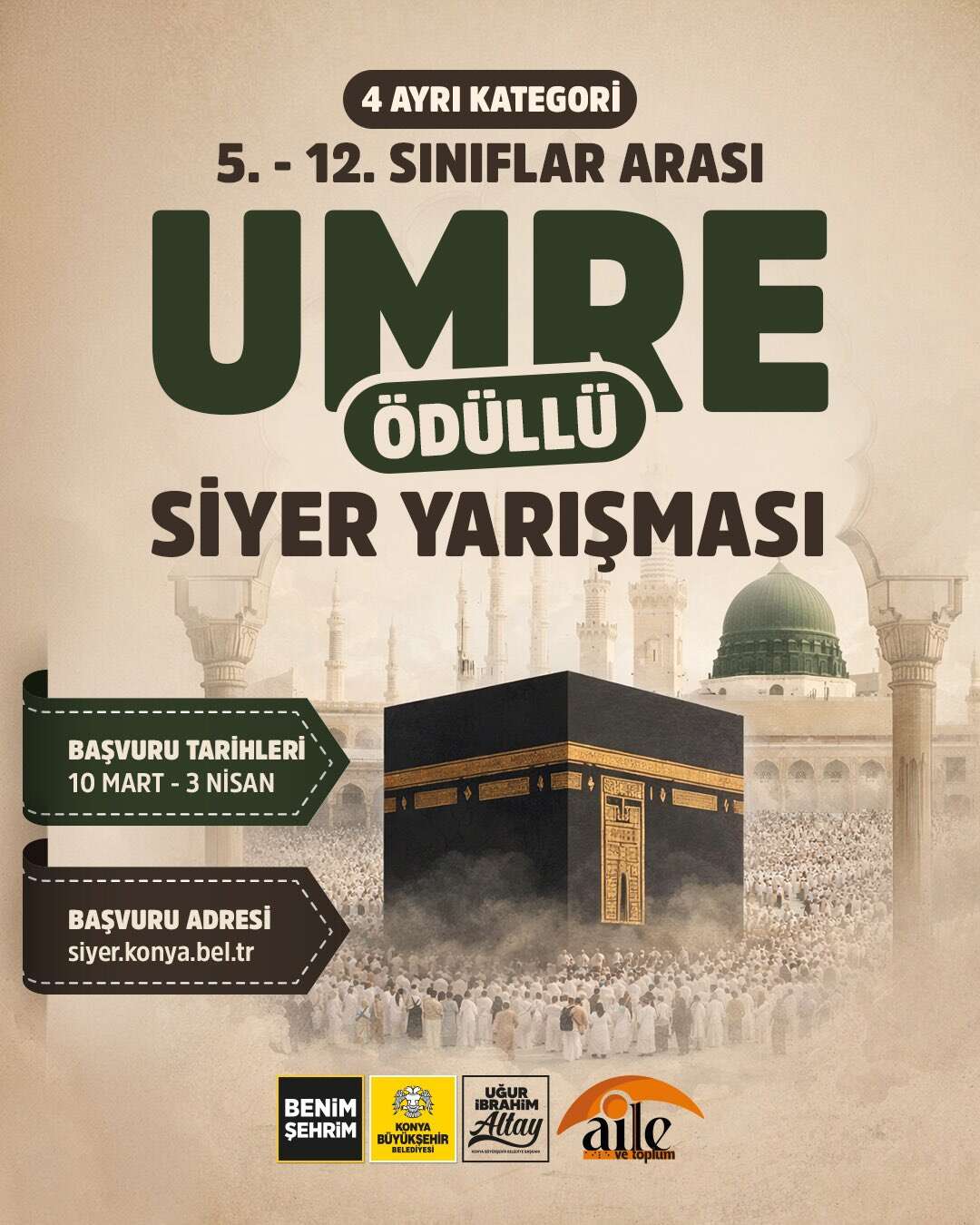 konya-buyuksehirden-odullu-siyer-yarismasi-100-ogrenci-ailesiyle-umreye-gidecek