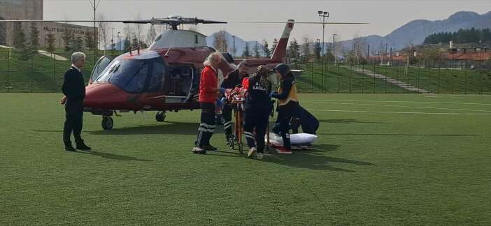 konyada-112ye-gelen-ihbar-hava-ambulansini-harekete-gecirdi