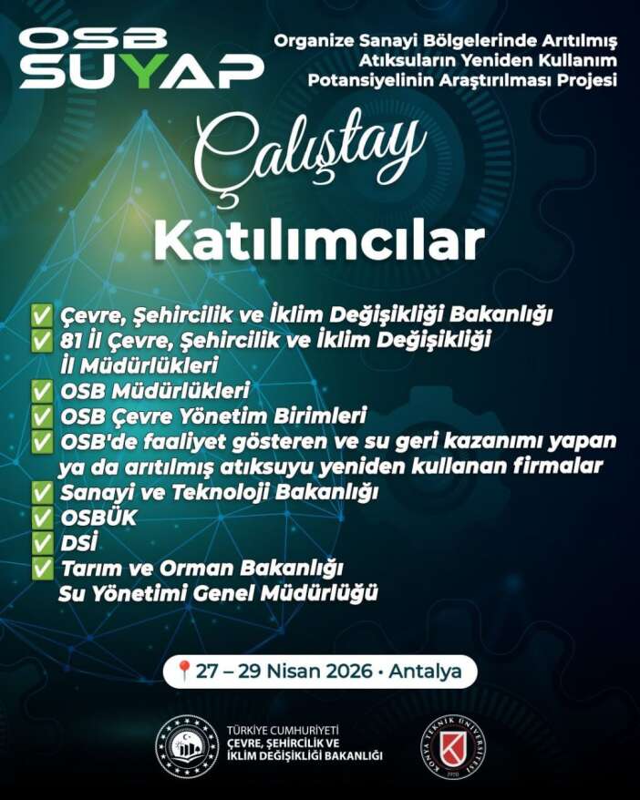ktunun-osb-suyap-projesi-antalyada-konusulacak