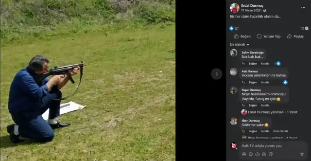 milli-egitim-muduru-otomatik-silahla-fotograf-paylasti-tepki-gelince-kaldirdi