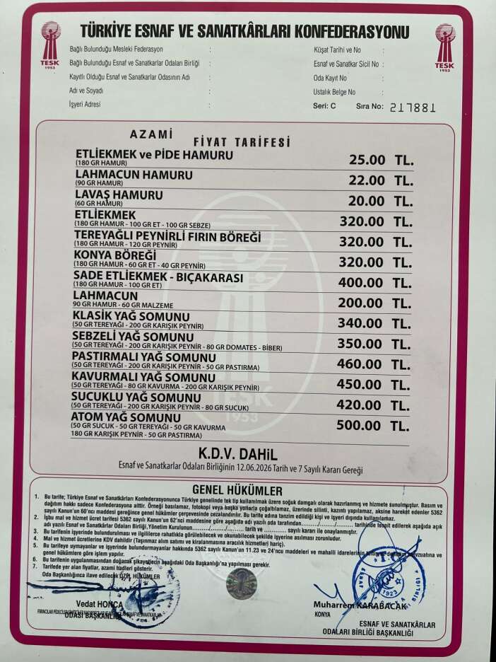 konyada-etliekmek-ve-simit-fiyatlarina-zam-geldi-iste-2026-fiyatlari