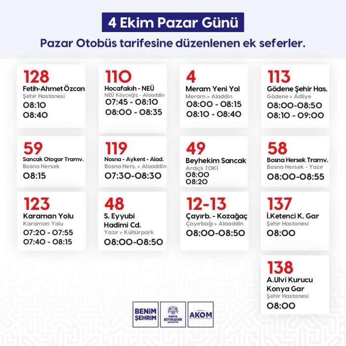 konyada-kpssye-girecekler-dikkat-otobus-seferlerine-duzenleme-geldi