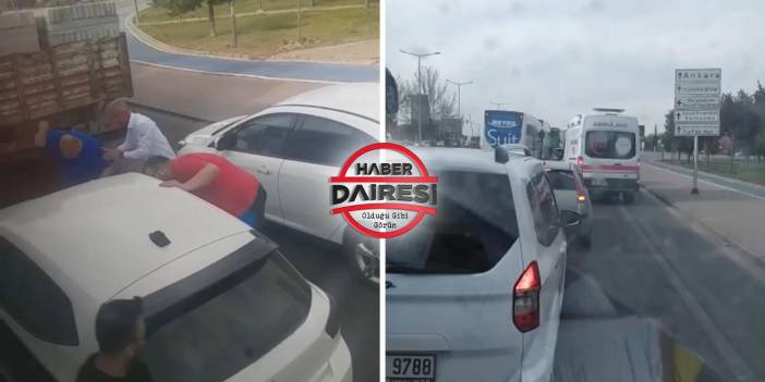 Konya’da 4 kişi trafikte tartıştıkları sürücünün aracını parçaladı