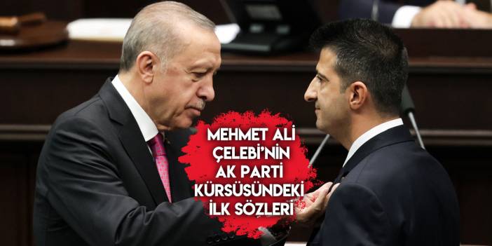 Mehmet Ali Çelebi AK Parti’ye katıldı! İşte ilk sözleri